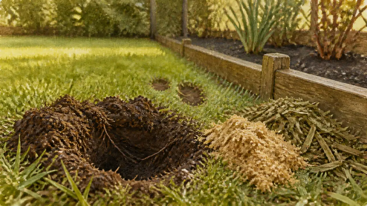 Rongeurs du jardin : indices campagnol, mulot ou souris dans la pelouse