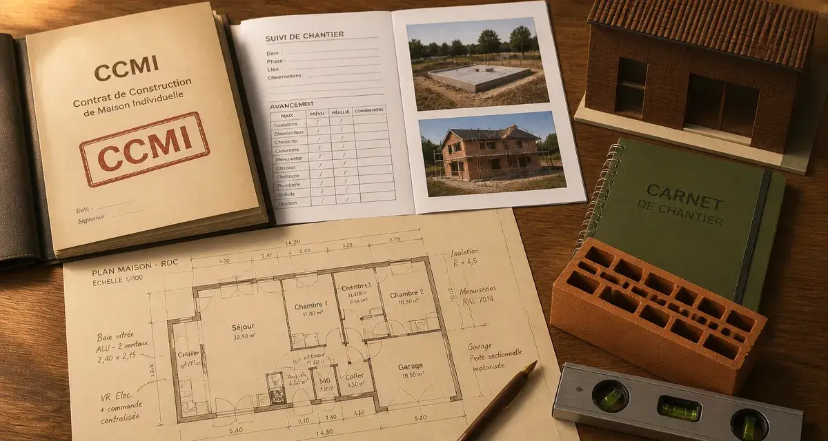 Constructeur maison Valence : plan de maison et CCMI