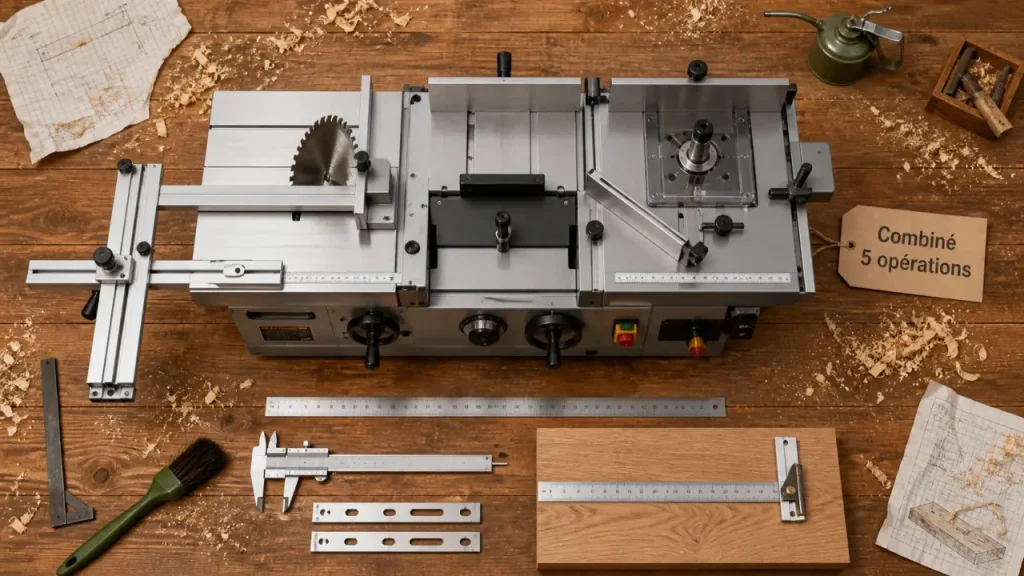 Machine pour travailler le bois : 5, 6 ou 7 opérations, quel choix pour votre atelier ?