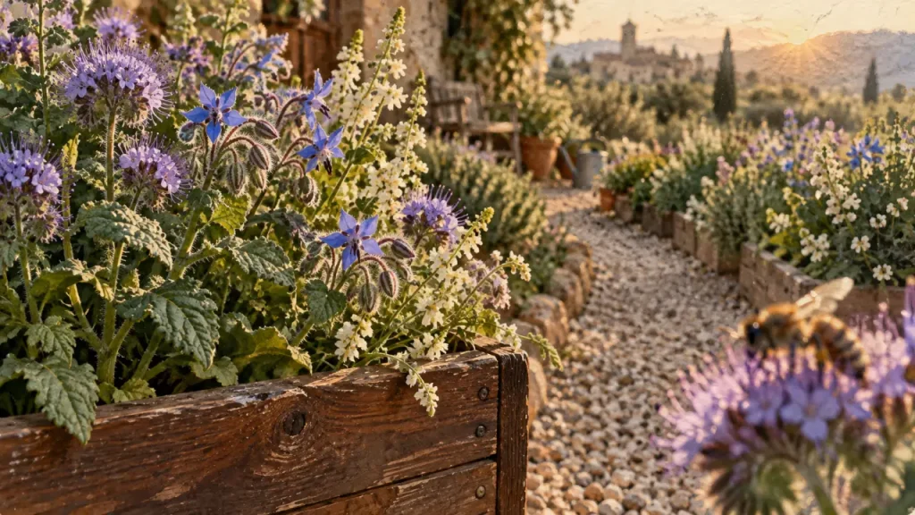 Les plantes mellifères nourrissent la ruche et prolongent les floraisons au jardin